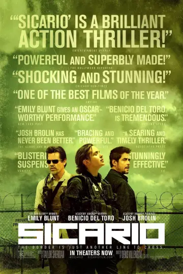 Plakat do filmu "Sicario" #39662