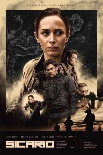 Plakat do filmu "Sicario" #39675