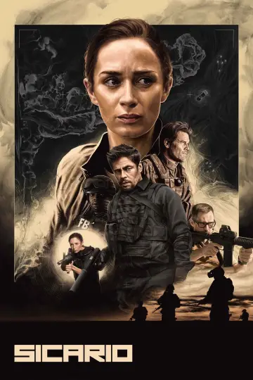 Plakat do filmu "Sicario" #589293