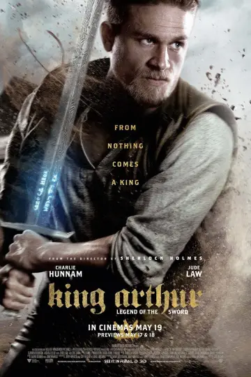 Plakat do filmu "Król Artur: Legenda miecza" #26528