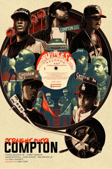 Plakat do filmu "Prosto z Compton" #754111
