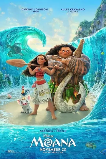Plakat do filmu "Vaiana: Skarb oceanu" #130384