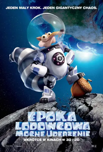 Plakat do filmu "Epoka Lodowcowa: Mocne Uderzenie" #927017