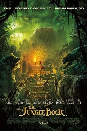Plakat do filmu "Księga dżungli" #40758