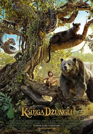 Plakat do filmu "Księga dżungli" #604638