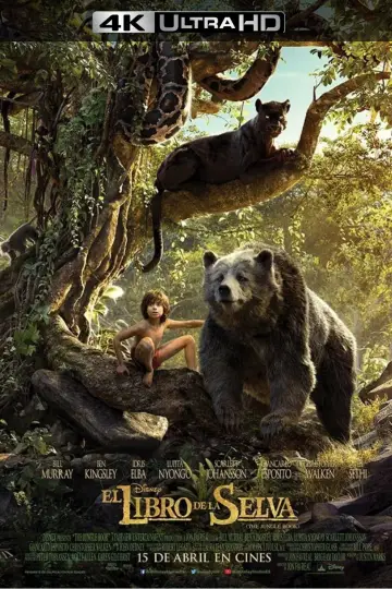 Plakat do filmu "Księga dżungli" #839081