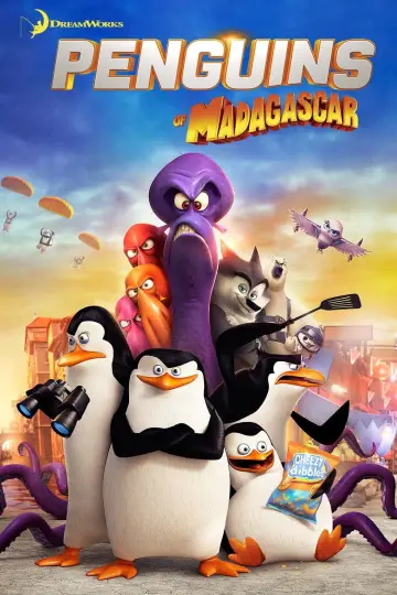 Plakat do filmu "Pingwiny z Madagaskaru" #12192