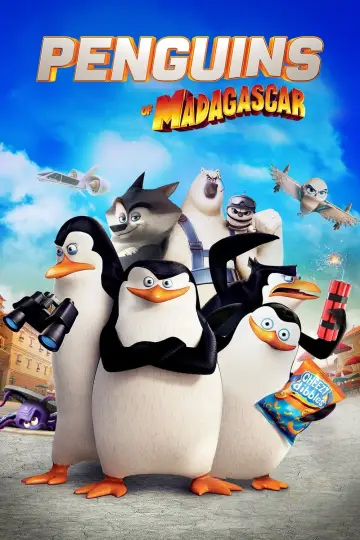 Plakat do filmu "Pingwiny z Madagaskaru" #12193