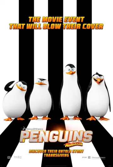 Plakat do filmu "Pingwiny z Madagaskaru" #12195
