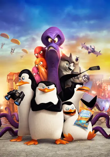 Plakat do filmu "Pingwiny z Madagaskaru" #313382