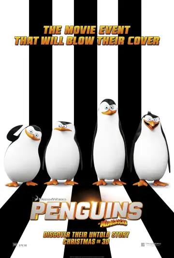 Plakat do filmu "Pingwiny z Madagaskaru" #912450