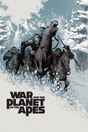 Plakat do filmu "Wojna o Planetę Małp" #23432
