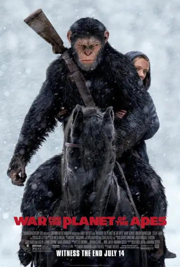 Plakat do filmu "Wojna o Planetę Małp" #23436
