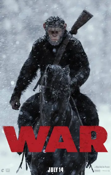 Plakat do filmu "Wojna o Planetę Małp" #23440