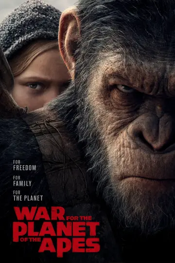 Plakat do filmu "Wojna o Planetę Małp" #23444