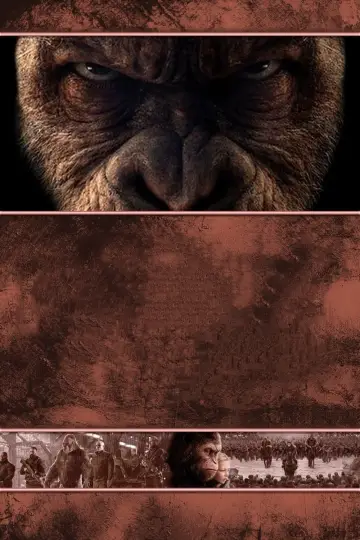 Plakat do filmu "Wojna o Planetę Małp" #235045