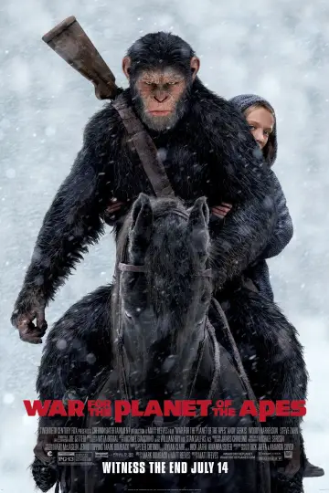 Plakat do filmu "Wojna o Planetę Małp" #586001