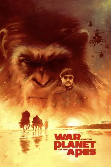 Plakat do filmu "Wojna o Planetę Małp" #586011
