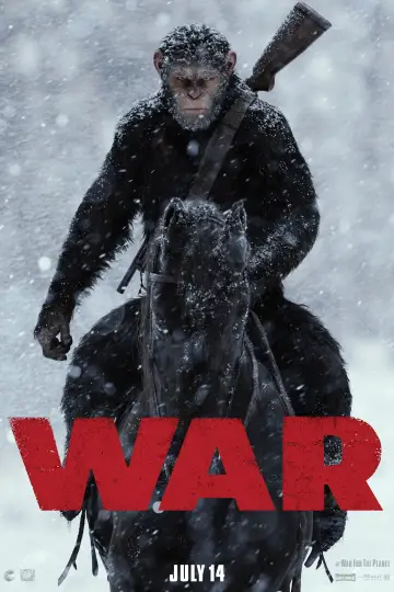 Plakat do filmu "Wojna o Planetę Małp" #586013