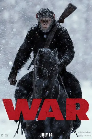 Plakat do filmu "Wojna o Planetę Małp" #586025