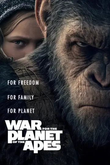 Plakat do filmu "Wojna o Planetę Małp" #586029
