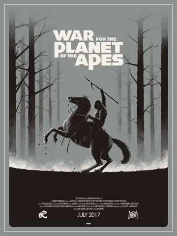 Plakat do filmu "Wojna o Planetę Małp" #586040