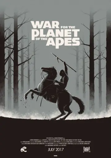 Plakat do filmu "Wojna o Planetę Małp" #586045