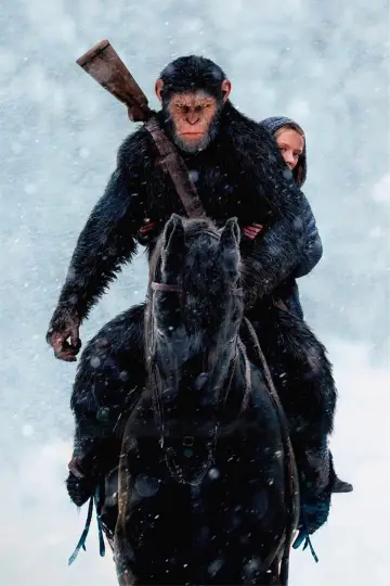 Plakat do filmu "Wojna o Planetę Małp" #586054