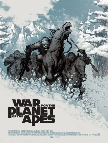 Plakat do filmu "Wojna o Planetę Małp" #586075