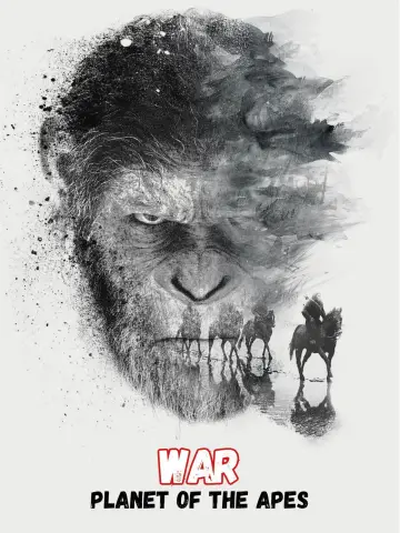 Plakat do filmu "Wojna o Planetę Małp" #586076