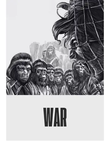 Plakat do filmu "Wojna o Planetę Małp" #586077