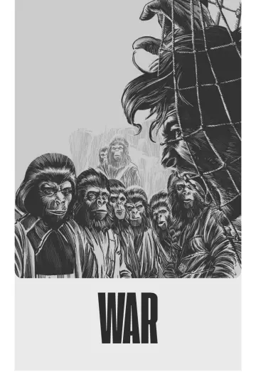 Plakat do filmu "Wojna o Planetę Małp" #586079
