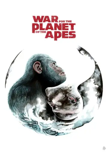 Plakat do filmu "Wojna o Planetę Małp" #772856