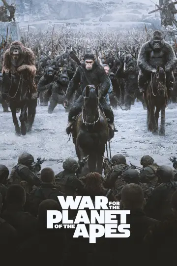 Plakat do filmu "Wojna o Planetę Małp" #914340