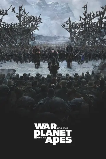 Plakat do filmu "Wojna o Planetę Małp" #928797