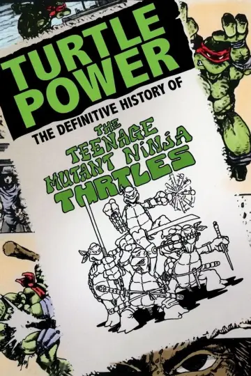Plakat do filmu "Moc żółwi: Ostateczna historia wojowniczych żółwi ninja" #1526638