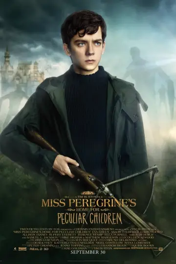 Plakat do filmu "Osobliwy dom Pani Peregrine" #37286