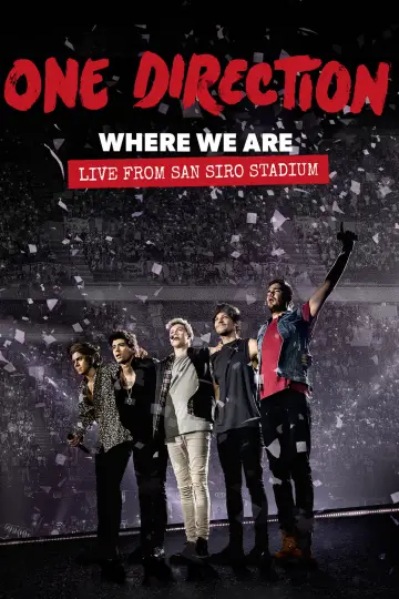 Plakat do filmu "One Direction: Where We Are - The Concert Film" #1067939