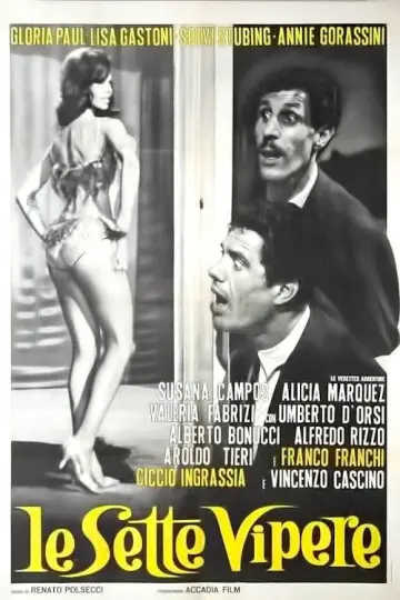 Le sette vipere (Il marito latino) plakat