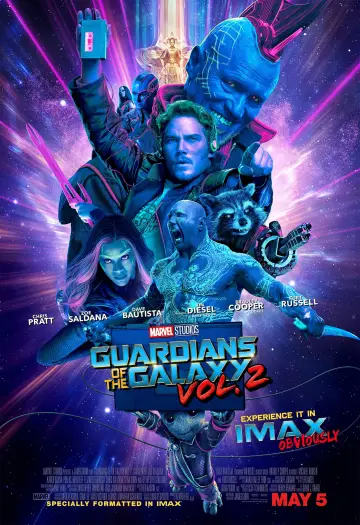 Plakat do filmu "Strażnicy Galaktyki vol. 2" #204672
