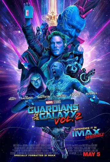 Plakat do filmu "Strażnicy Galaktyki vol. 2" #204686