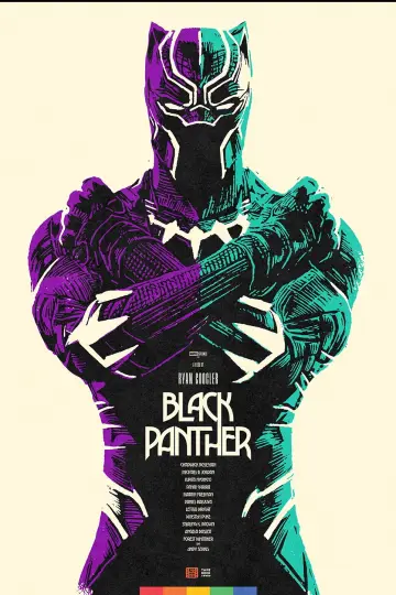 Plakat do filmu "Czarna Pantera" #1626432