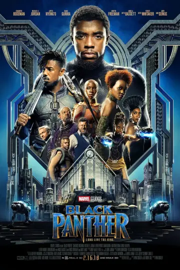 Plakat do filmu "Czarna Pantera" #219905