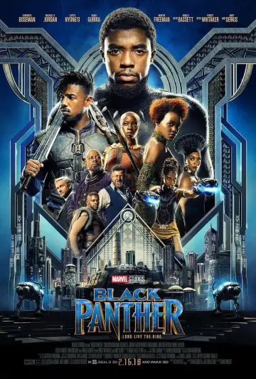 Plakat do filmu "Czarna Pantera" #219945