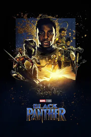 Plakat do filmu "Czarna Pantera" #219949