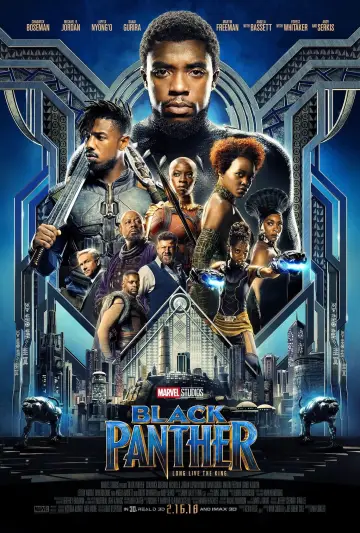 Plakat do filmu "Czarna Pantera" #219961
