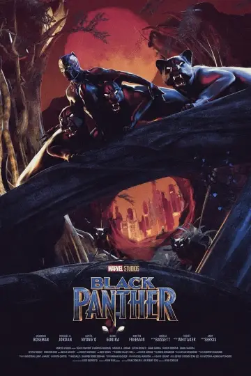 Plakat do filmu "Czarna Pantera" #219979