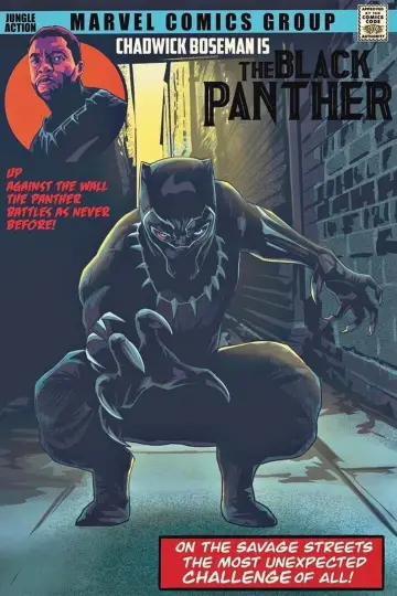 Plakat do filmu "Czarna Pantera" #370065