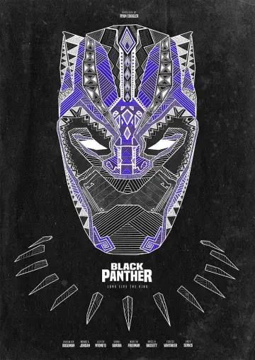 Plakat do filmu "Czarna Pantera" #563161