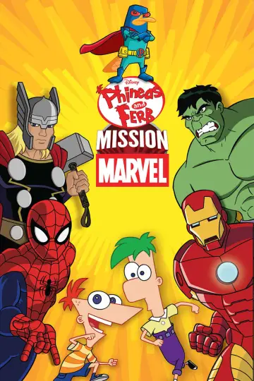 Plakat do filmu "Fineasz i Ferb: Misja Marvel" #127185